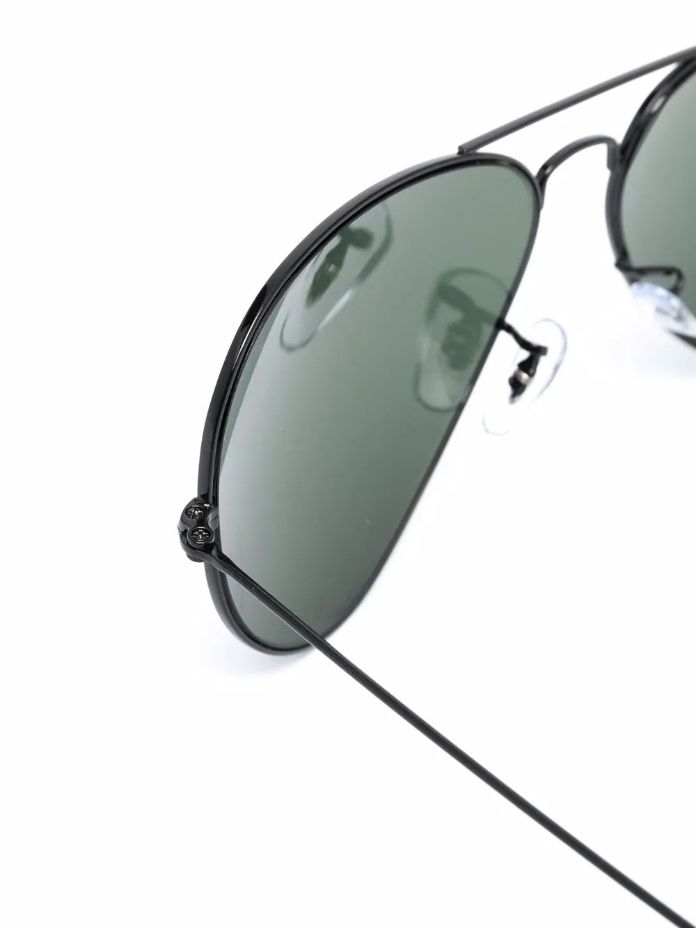 Ray-Ban Zonnebril met piloten montuur Zwart