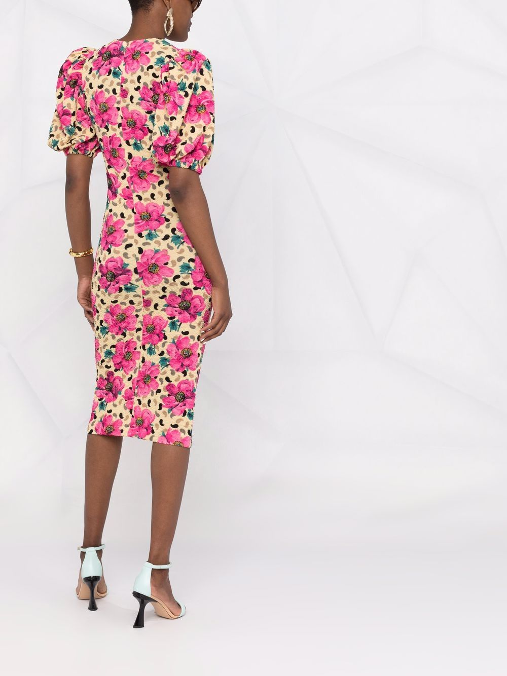 фото Rotate платье katalona с цветочным принтом