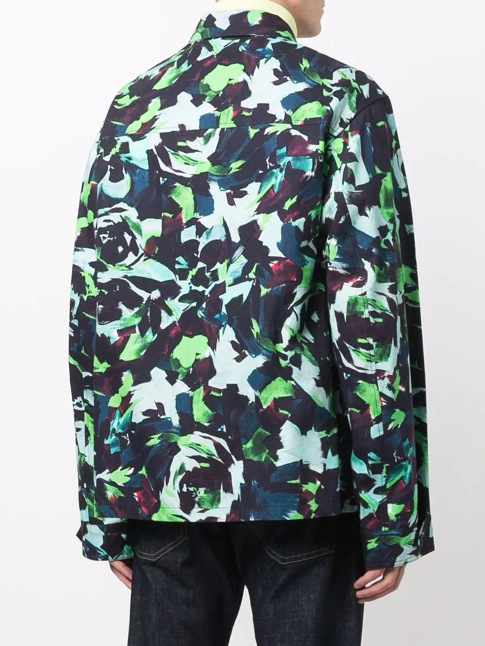 фото Kenzo archive floral-print shirt jacket