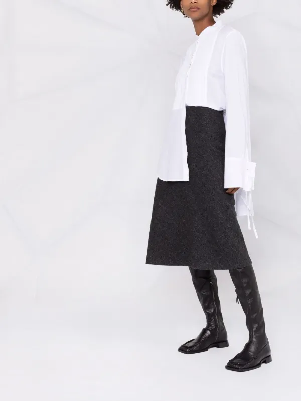 【関税込＆追跡】Maison Margielaミディ スカート Maison Margiela◇タフタミディスカート
