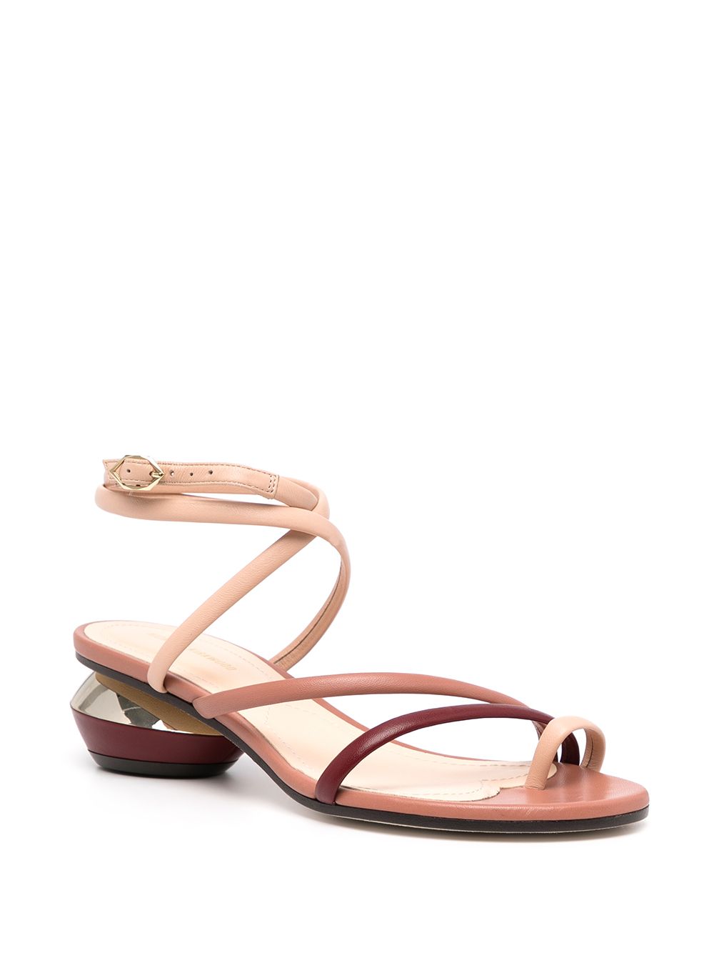 Nicholas Kirkwood BEYA MAXI sandalen - Beige