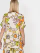 ALEMAIS Farrah floral-print oversized shirt