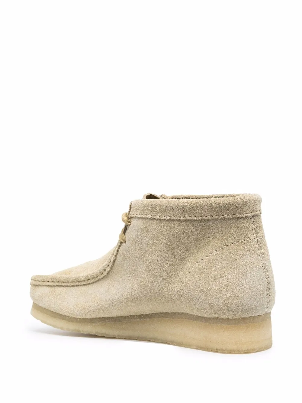 фото Clarks ботинки wallabee на шнуровке