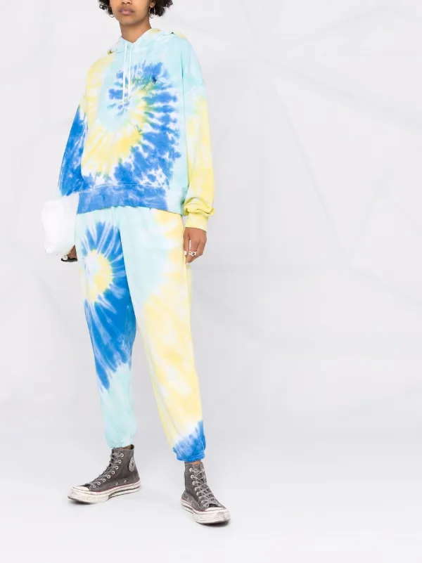 Ralph lauren store tie dye tracksuit