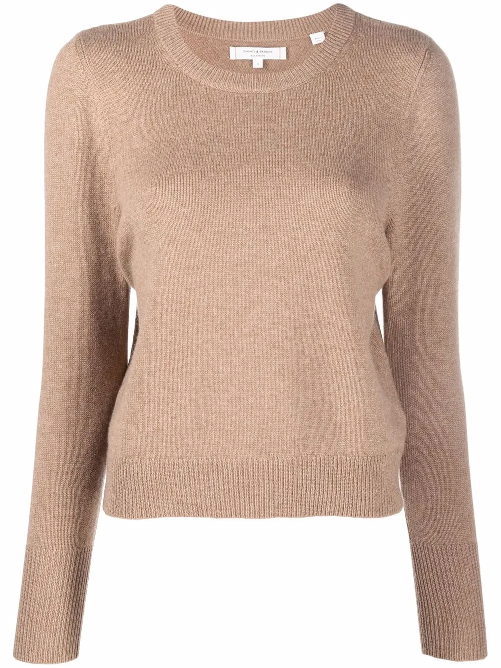 

Chinti and Parker cashmere cropped jumper - Neutrals