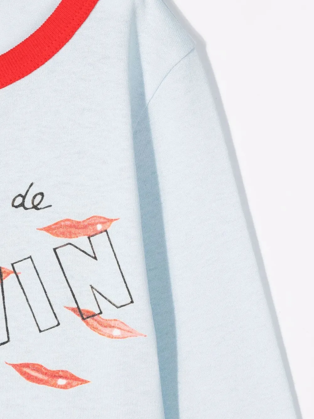 фото Lanvin enfant топ с логотипом