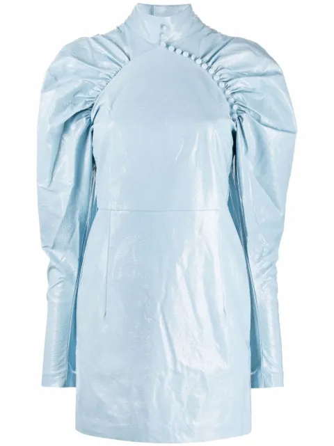 ROTATE BIRGER CHRISTENSEN Kim Kleid mit Puffärmeln