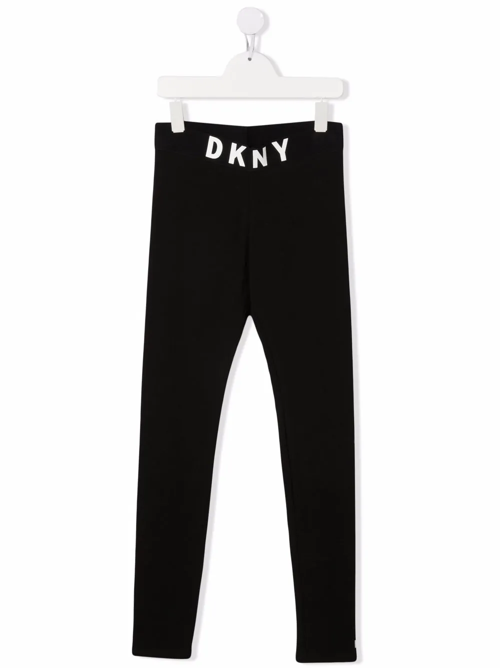 Dkny Kids легинсы с логотипом на поясе