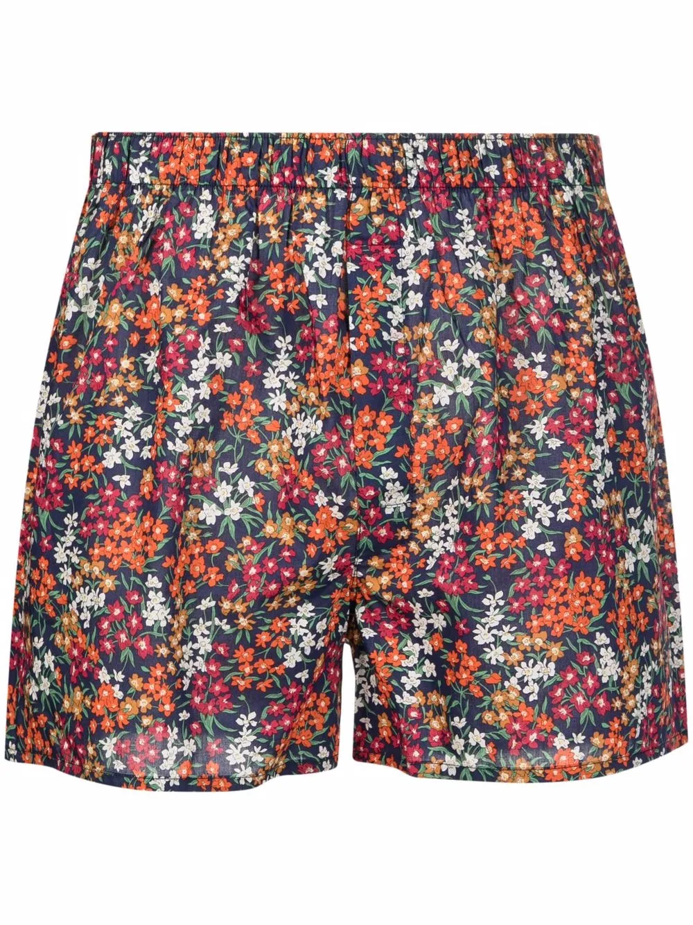 Sunspel боксеры с цветочным принтом