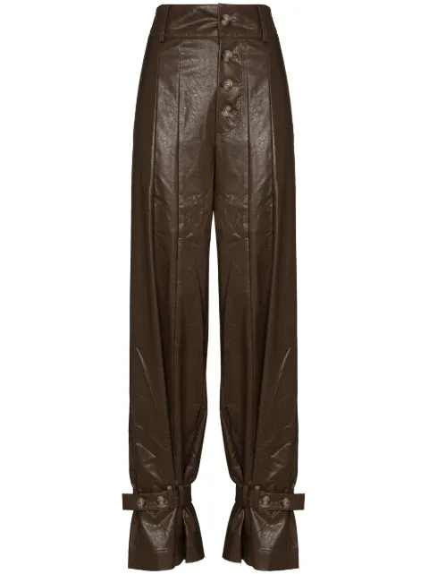 Rejina Pyo Scout faux leather trousers