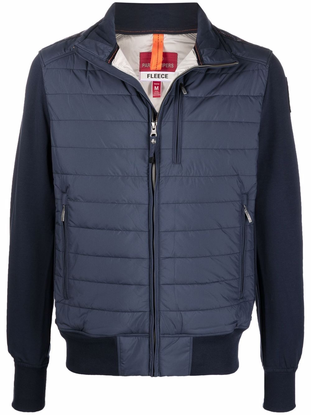 

Parajumpers Elliot contrast-sleeve padded jacket - Blue