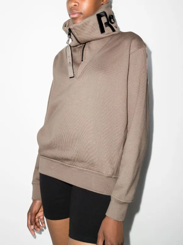 reebok funnel neck sweatshirt