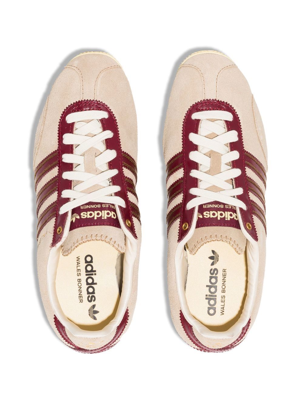 Adidas Originals + Wales Bonner Japan Leather-trimmed Suede Sneakers In ...