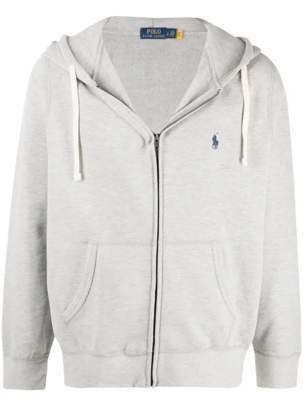 polo ralph lauren zip through hoodie