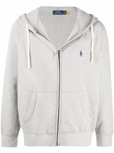 ralph lauren polo hoodie grey