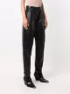 IRO high-waisted leather trousers