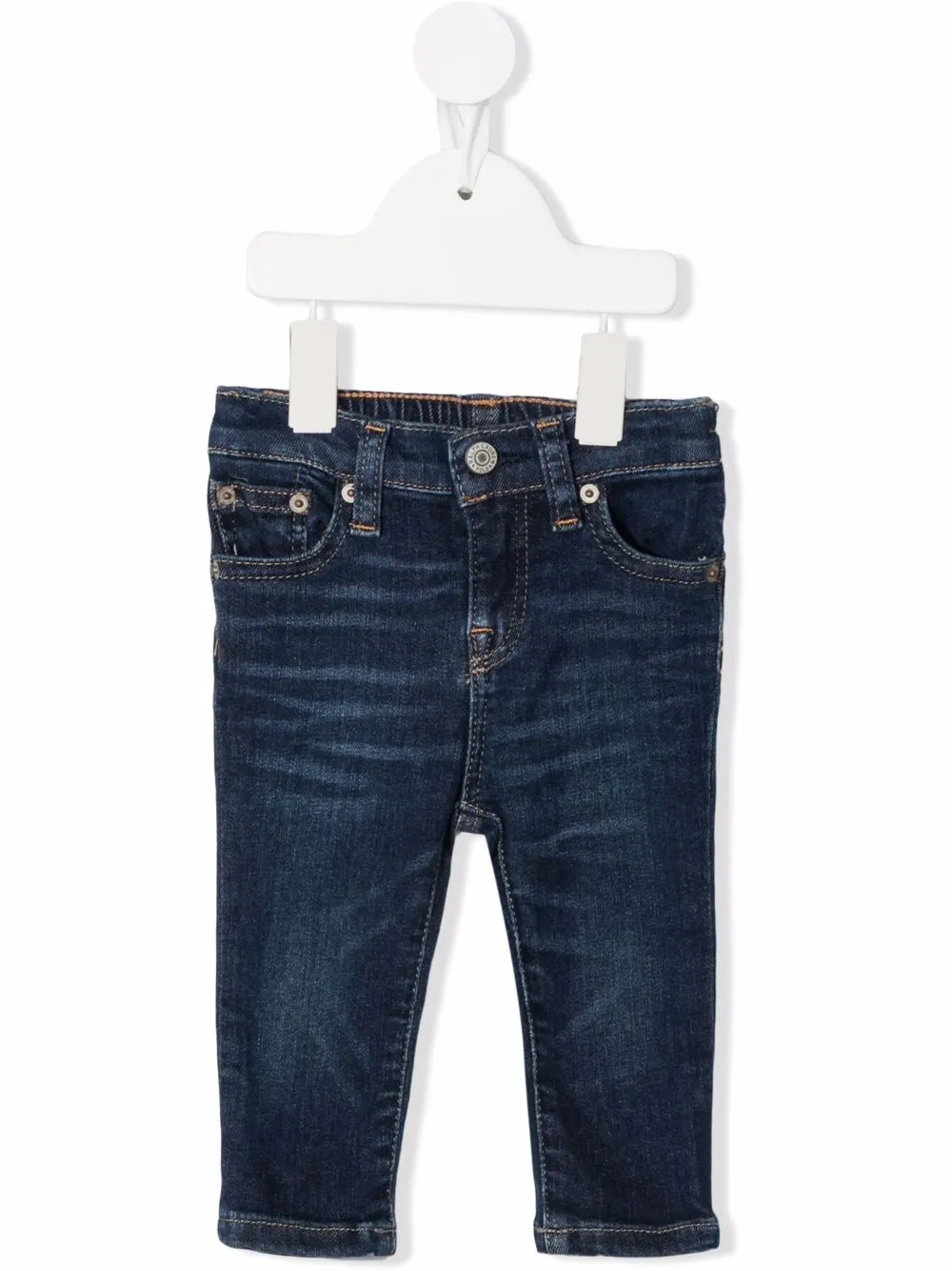 

Ralph Lauren Kids straight-leg cotton jeans - Blue