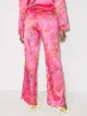 Bernadette Louis floral-print straight-leg trousers