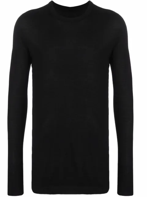 Boris Bidjan Saberi rib-trimmed cashmere jumper