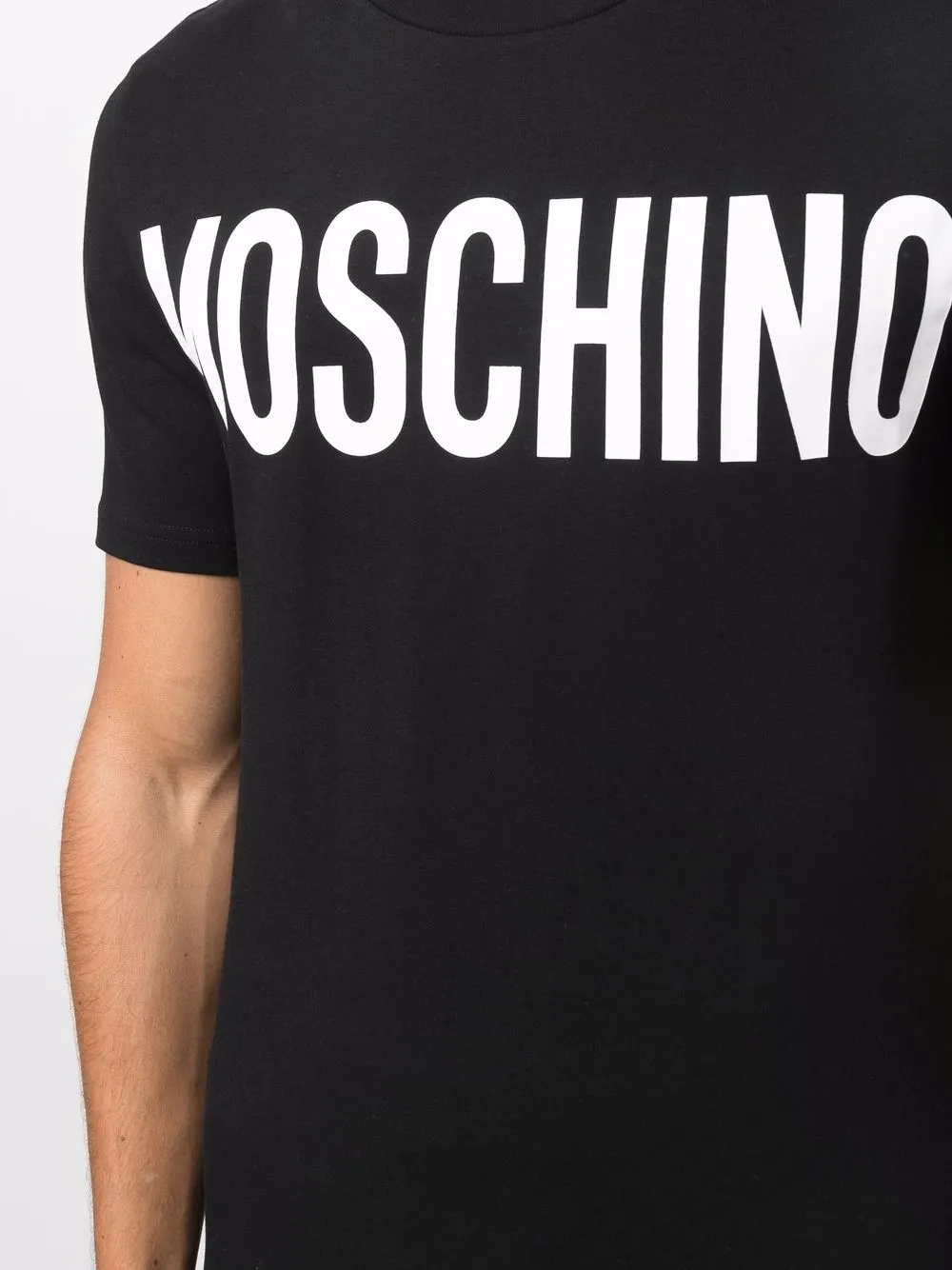 фото Moschino футболка с логотипом