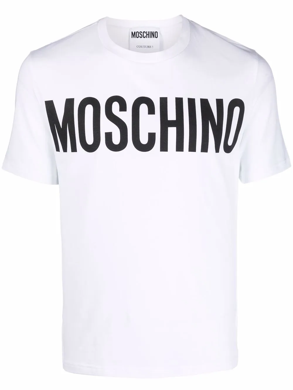 

Moschino logo-print short-sleeve T-shirt - White