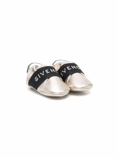 Givenchy Kids logo-print slip-on sneakers