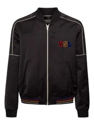 SAINT LAURENT PARIS サンローラン スエードボンバージャケット ボンバージャケット（スエード／シアリング） | Saint Laurent