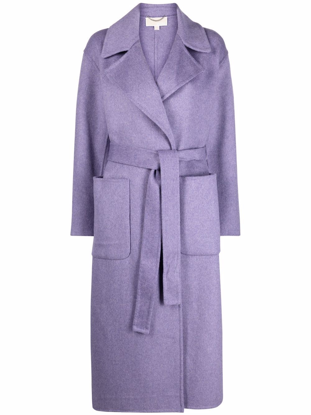 purple michael kors coat