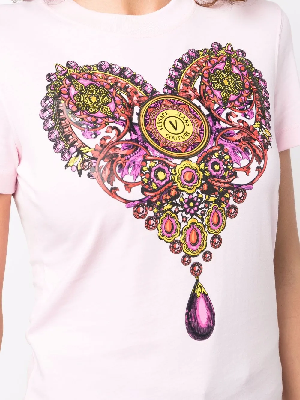 фото Versace jeans couture футболка с принтом