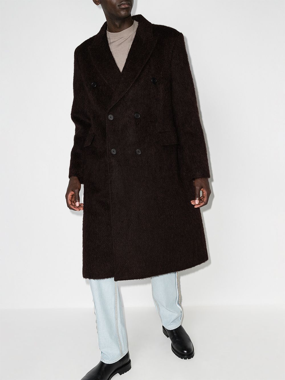 OUR LEGACY Whale double-breasted Coat - Farfetch