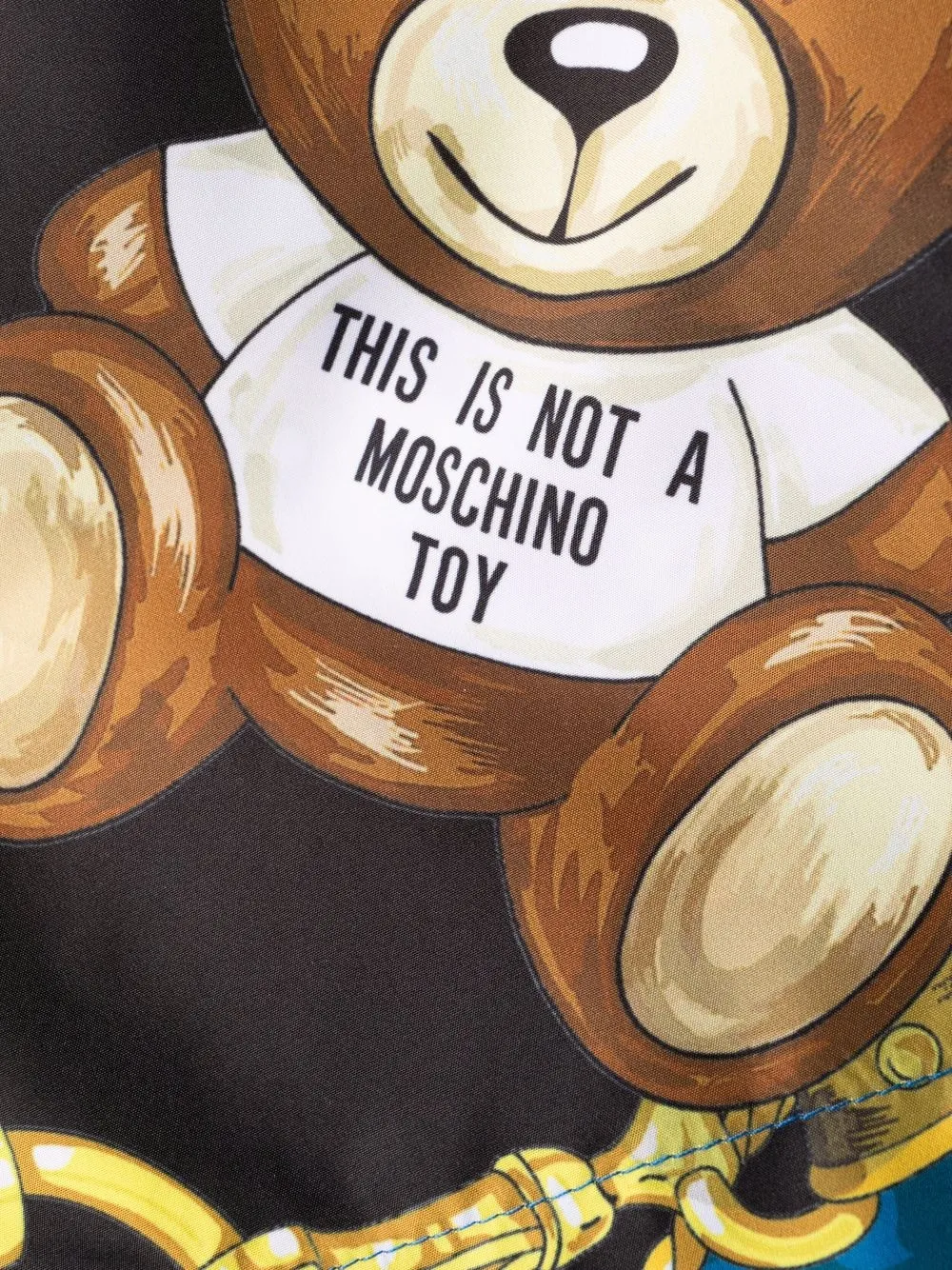 фото Moschino плавки-шорты teddy bear