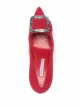 Manolo Blahnik Scarpin Maysale de crepe-de-chine
