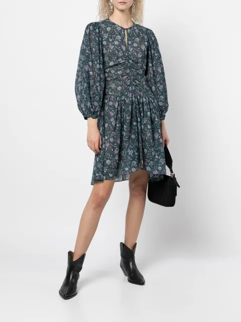 Marili puff-sleeve Dress - Farfetch