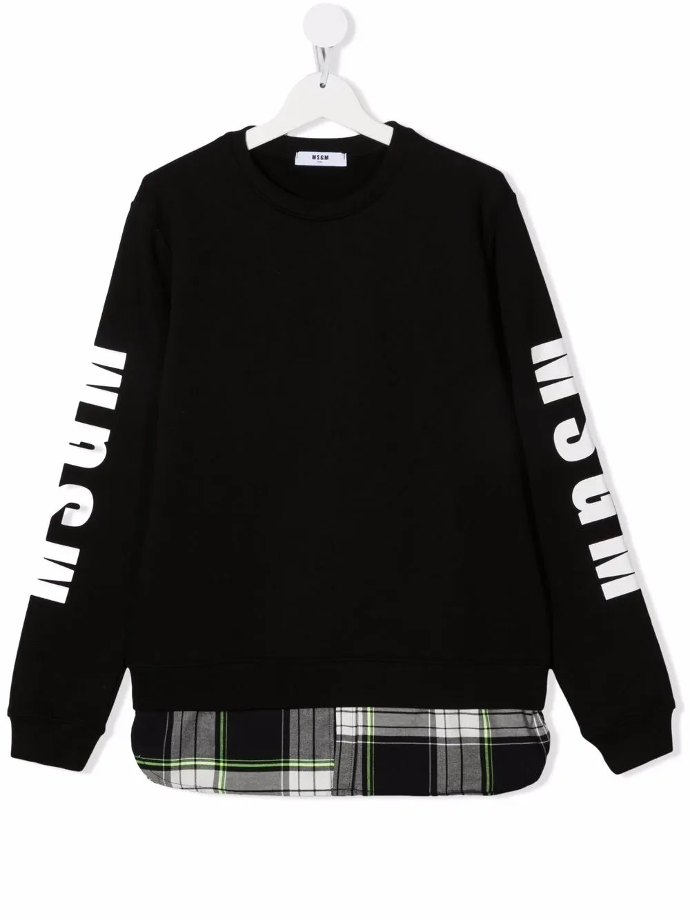 фото Msgm kids толстовка с логотипом