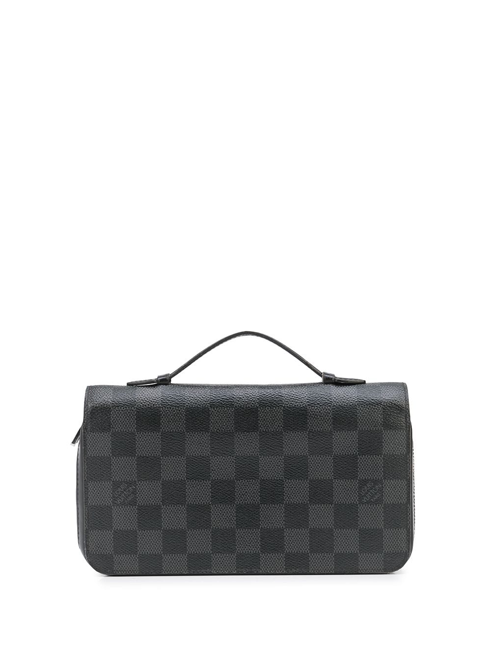 Pre-owned Louis Vuitton  Zippy Xl Wallet In Grey