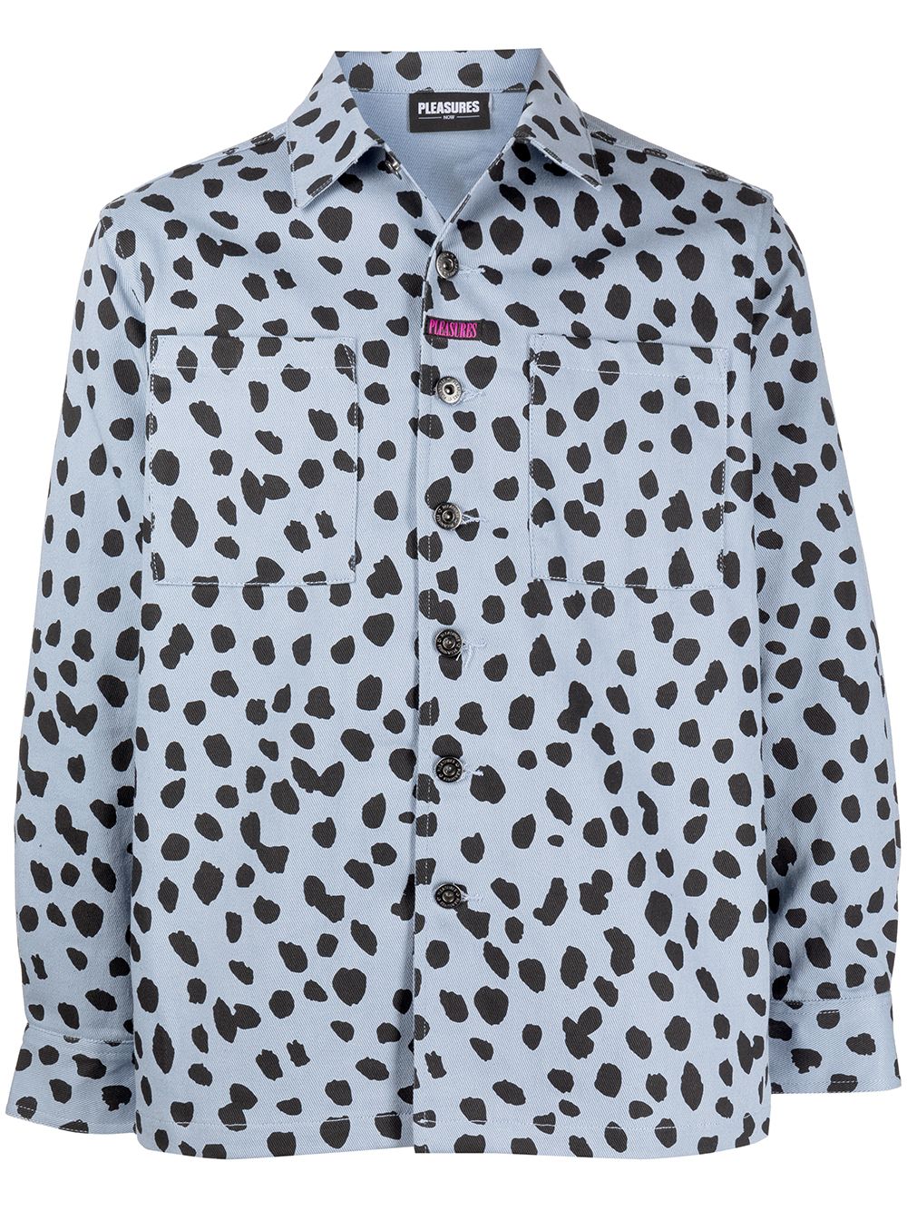 фото Pleasures куртка-рубашка dalmatian