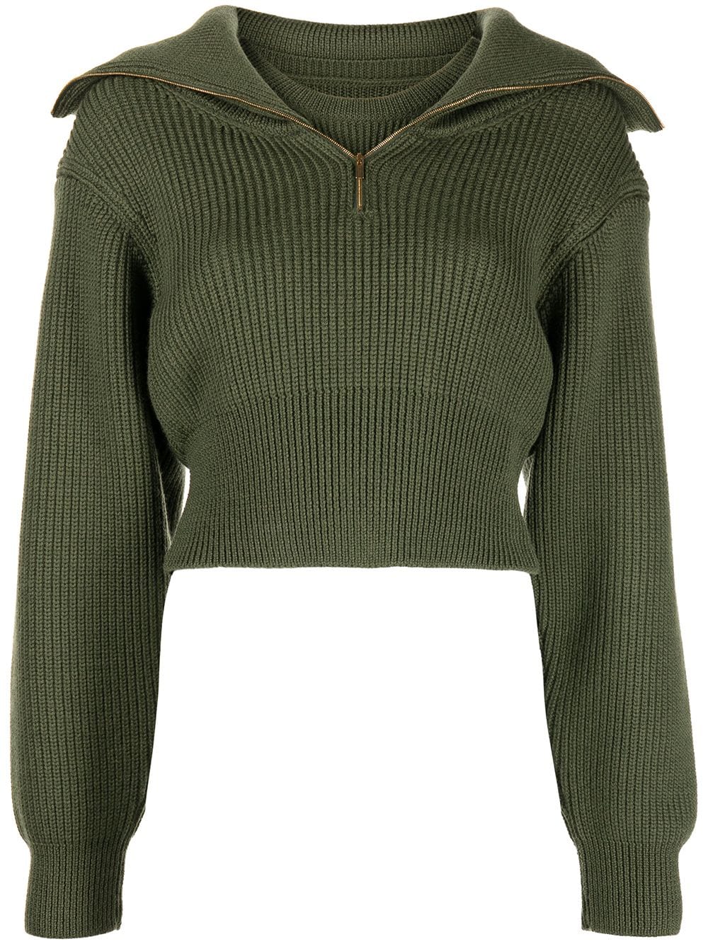 Shop Jacquemus La maille Risoul trucker jumper with Express Delivery ...
