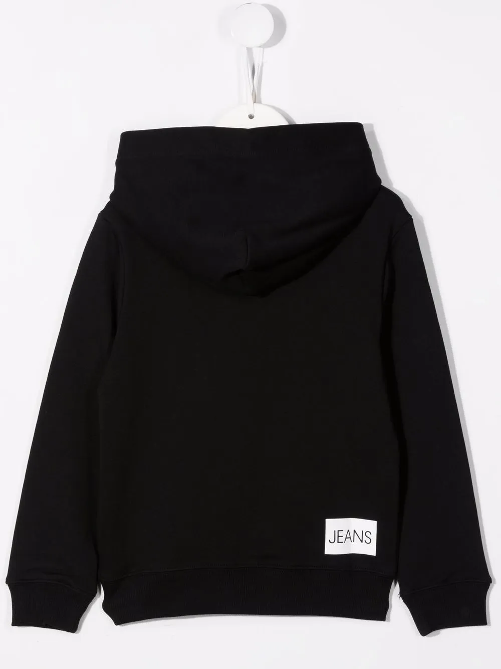 Calvin Klein Kids Hoodie met logoprint - Zwart