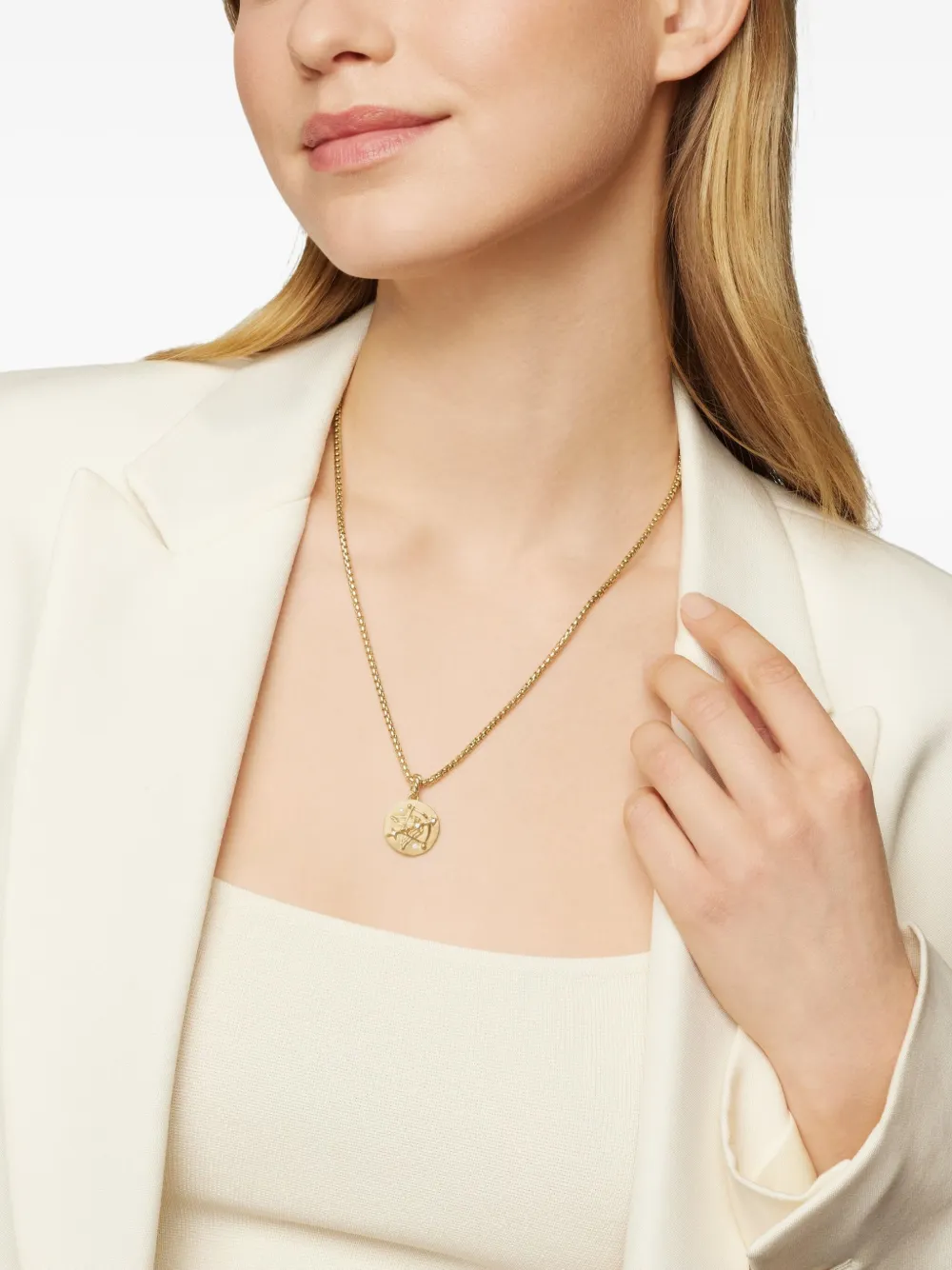 David Yurman pendentif Sagittarius en or 18ct orné de diamants | Image 2