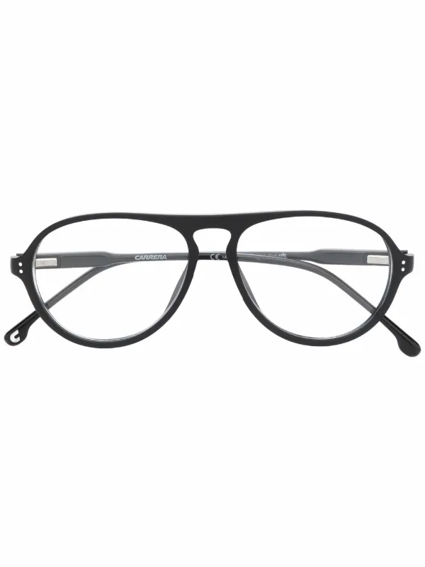 Carrera logo-engraved Aviator Glasses - Farfetch