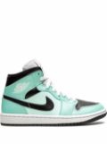 Jordan Air Jordan 1 Mid ""Aqua Black"" sneakers - Green