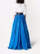 Carolina Herrera puff-sleeve cotton-blend blouse