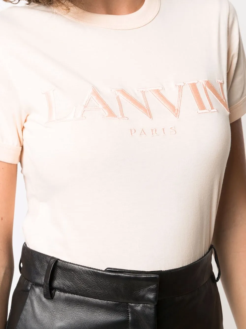 фото Lanvin футболка с логотипом