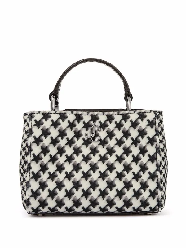 houndstooth tote