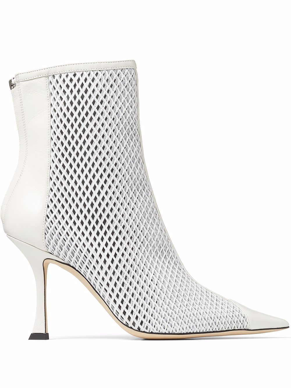 

Jimmy Choo Naidoo 90mm ankle boots - White