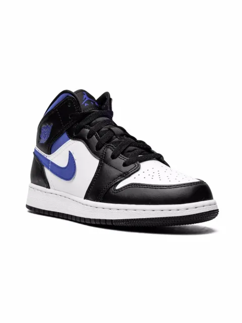 Jordan Kids Air Jordan 1 Mid "Racer Blue/Black/White" sneakers
