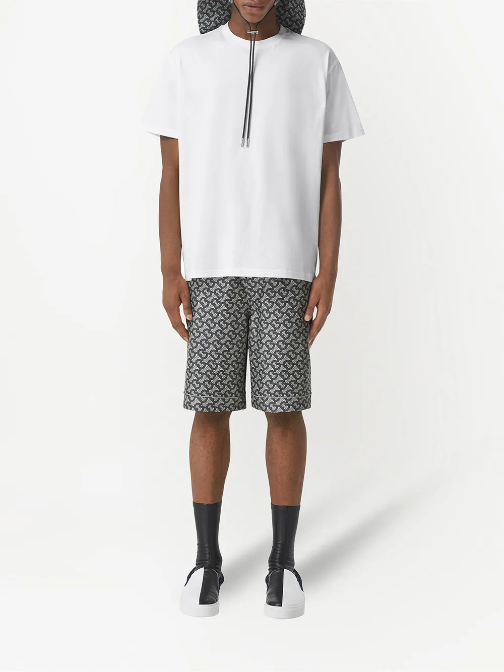 фото Burberry футболка с монограммой