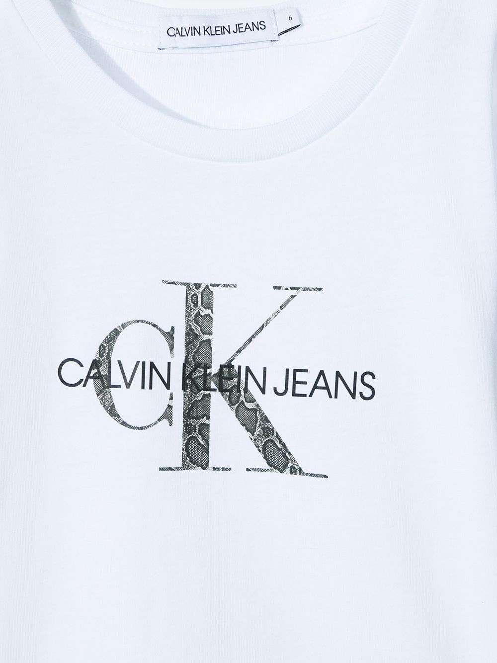 фото Calvin klein kids футболка с логотипом