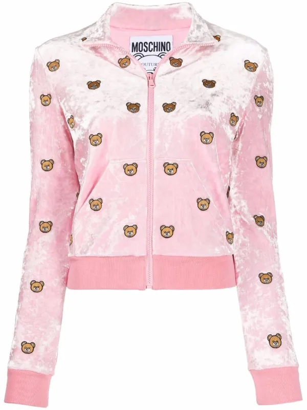 teddy bear jacket with zipper
