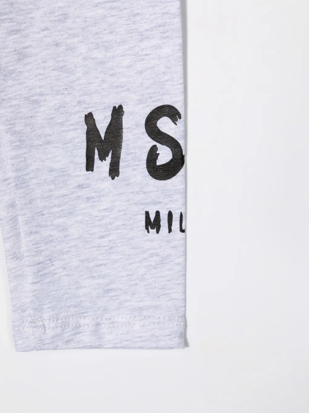 MSGM Kids Legging met logoprint Grijs